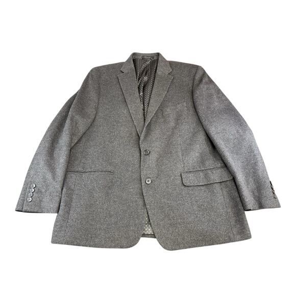 Ralph Lauren Men’s Gray Wool Silk Cashmere Blazer Sport Coat 42R Classic Fit - Picture 1 of 13